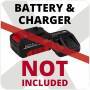 Einhell TE-CS 18/150 Li - Solo - Wood - Black,Red - Aluminum - 15 cm - 4200 RPM - 4.8 cm