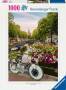 Ravensburger 12000780 Puzzle Fahrrad und Blumen in Amsterdam 1000 Teile Ravensburger 12000780 Puzzle Fahrrad und Blumen in Amsterdam 1000 Teile