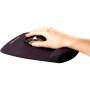 Fellowes 9252003 - Black - Monotone - Fabric - Foam - Wrist rest - Non-slip base