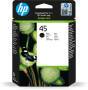 HP 45 - Original - Pigment-based ink - Black - HP - HP DeskJet 1100/1120/1220/1280/1600/6122/815/855/870/882/895/930/950/980/990 - HP PhotoSmart... - 1 pc(s)