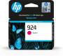 HP 4K0U4NE Tintenpatrone magenta No. 924 Druckerpatronen