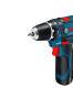 Bosch Akku-Bohrschrauber 12 V Li-Ion - Power screwdriver - Pistol handle - Black - Blue - Red - 1300 RPM - 400 RPM - 1300 RPM