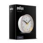 Braun BC12 - Quartz wall clock - Round - Pink,White - Analog - Yellow - Battery