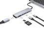 Conceptronic DONN19G 7-in-1 Dockingstation Datenverteiler/Umschalter