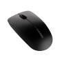 Cherry MW 2400 Wireless Mouse - Black - USB - Ambidextrous - Optical - RF Wireless - 1200 DPI - Black