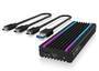 ICY BOX IB-1824ML-C31 USB-C 3.2 Gen2 Gehäuse 1x NVMe Externe Gehäuse
