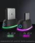 ICY BOX IB-1124L-C3 - HDD - SSD - Serial ATA - Serial ATA II - Serial ATA III - 2.5,3.5" - USB 3.2 Gen 1 (3.1 Gen 1) Type-B - 5 Gbit/s - Black
