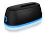 ICY BOX IB-1124L-C3 - HDD - SSD - Serial ATA - Serial ATA II - Serial ATA III - 2.5,3.5" - USB 3.2 Gen 1 (3.1 Gen 1) Type-B - 5 Gbit/s - Black