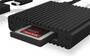 ICY BOX IB-CR404-C31 - CFast 2.0 - Black - 10000 Mbit/s - Aluminium - Power - Windows - macOS - ChromeOS