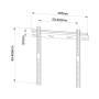 Techly Wandhalterung Ultra Slim für LCD/LED TV 23-55" schwar (ICA-PLB-114M)