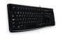 Logitech Keyboard K120 for Business - Wired - USB - QWERTZ - Black