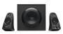 Logitech Z623 Captivating THX Sound - 2.1 channels - 200 W - Universal - Black - 400 W - Rotary