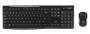 Logitech Wireless Combo MK270 - Full-size (100%) - Wireless - USB - QWERTZ - Black - Mouse included