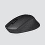 Logitech M330 Silent Plus - Right-hand - Mechanical - RF Wireless - 1000 DPI - Black