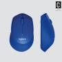 Logitech M330 Silent Plus blau Mäuse PC -kabellos-