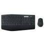 Logitech MK850 Performance - Full-size (100%) - Wireless - RF Wireless + Bluetooth - QWERTZ - Black - Mouse included