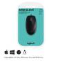 Logitech B110 Silent - Ambidextrous - Optical - USB Type-A - 1000 DPI - Black