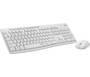 Logitech MK295 Silent Wireless Combo - Full-size (100%) - USB - QWERTZ - White - Mouse included