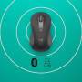 Logitech Signature M650 L Wireless Mouse - Left-hand - Optical - RF Wireless + Bluetooth - 2000 DPI - Graphite