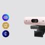 LOGITECH BRIO 500 Webcam colour 1920 x 1080 720p 1080p audio USB-C (960-001421)