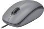 Logitech M110 Silent schwarz Mäuse PC -kabelgebunden-