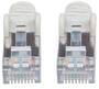 Intellinet Network Patch Cable - Cat6 - 3m - Grey - Copper - S/FTP - LSOH / LSZH - PVC - RJ45 - Gold Plated Contacts - Snagless - Booted - Polybag - 3 m - Cat6 - S/FTP (S-STP) - RJ-45 - RJ-45 - Grey
