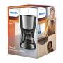 Philips Daily Collection HD7462/20 - Drip coffee maker - 1.2 L - Ground coffee - 1000 W - Black - Stainless steel