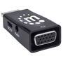 IC INTRACOM MANHATTAN HDMI auf VGA-Mikrokonverter mit Audio, optionaler USB Micro B-Stromport HDMI-S
