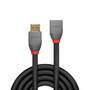 LINDY HDMI 2.0 Verlängerungskabel 0.5m, Anthra Line (36475)