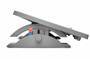 Kensington SmartFit® SoleMate™ Pro ergonomic foot rest - Grey - 0 - 18° - 9 cm - 12 cm
