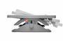 Kensington SmartFit® SoleMate™ Pro ergonomic foot rest - Grey - 0 - 18° - 9 cm - 12 cm