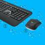 Logitech Mk540 Advanced - Tastatur-und-Maus-Set Us - Keyboard - 1,000 dpi