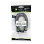 TECHLY HDMI High Speed mit Ethernet Anschlusskabel 5m schwarz 3fach geschirmt HDMI 19pol.Stecker auf