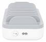 MANHATTAN 10-Port USB-Ladestation 120W weiß/grau (180856)