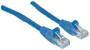 Intellinet Network Patch Cable - Cat6A - 7.5m - Blue - Copper - S/FTP - LSOH / LSZH - PVC - RJ45 - Gold Plated Contacts - Snagless - Booted - Polybag - 7.5 m - Cat6a - S/FTP (S-STP) - RJ-45 - RJ-45 - Blue
