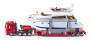 Siku Heavy Haulage Transporter with yacht - Heavy haulage transporter model - 3 yr(s) - Red - White