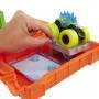 Mattel Hot Wheels Monster Trucks Stunt N' Go Fossil Fuel Playset (EC)