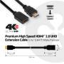 Club 3D Kabel HDMI 2.0 - HDMI 3 m - Cable - Digital/Display/Video