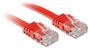 Lindy 5m Cat.6 - 5 m - Cat6 - RJ-45 - RJ-45 - Red