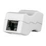 Lindy RJ-45 Female -> Female - UTP CAT6 (Line Coupler) - RJ45 - RJ45 - Grey