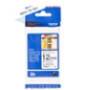Brother Non laminated black on white tape - Black on white - TZ - Black - Thermal transfer - Brother - PT-200 - PT-210E - PT-220 - PT-300 - PT-310 - PT-340 - PT-340C - PT-350 - PT-540 - PT-540C - PT-550,...