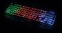 Manhattan Keyboard - Gaming - LED light - USB - 6 Hotkeys - Black - Retail Box (German layout) - Full-size (100%) - USB - RGB LED - Black