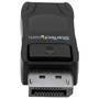 StarTech.com DisplayPort to HDMI Adapter - 4K 30Hz Compact DP 1.2 to HDMI 1.4 Video Converter - DP++ to HDMI Monitor/TV - Passive DP to HDMI Cable Adapter - Latching DP Connector - DisplayPort - HDMI - Black