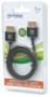 MANHATTAN HDMI-Kabel ultradünn mit Ethernet 1 m. schwarz (394352)