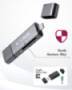ICY BOX IB-CR200-C - MMC,MicroSD (TransFlash),MicroSDHC,MicroSDXC,SD,SDHC,SDXC - Anthracite - 480 Mbit/s - Aluminum - Plastic - USB 2.0 - USB