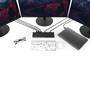 StarTech.com Triple Monitor 4K USB-C Dock with 5x USB 3.0 Ports - Wired - USB 3.2 Gen 1 (3.1 Gen 1) Type-C - 3.5 mm - 10,100,1000 Mbit/s - IEEE 802.3,IEEE 802.3ab,IEEE 802.3u - Black - Silver
