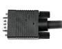 StarTech.com 5m Coax High Resolution Monitor VGA Video Cable - HD15 to HD15 M/M - 5 m - VGA (D-Sub) - VGA (D-Sub) - Black - Nickel - Male/Male