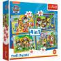 Trefl S.A. 4 in 1 Puzzle  Paw Patrol 35, 48, 54, 70 Teile Trefl S.A. 4 in 1 Puzzle  Paw Patrol 35, 48, 54, 70 Teile