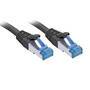 Lindy 47413 - 1.5 m - Cat6a - S/FTP (S-STP) - RJ-45 - RJ-45 - Black