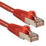 LINDY Basic Cat.6 S/FTP Kabel, rot, 1m Patchkabel (47362)